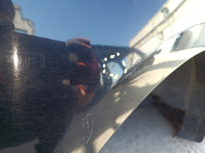 Lincoln MKZ 13-20 rear right quarter panel, black, dents, bumps