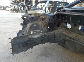 Lincoln MKZ 17-20 front right quarter panel on the body, black