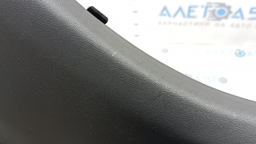 Lower left center pillar trim for Hyundai Tucson 2022-2026, black, scratches