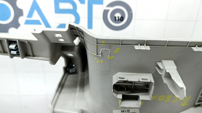 Hyundai Tucson 2020-2021 glove compartment housing, gray, scratches, broken fasteners