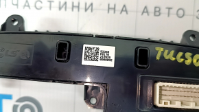 Hyundai Tucson 2012-2016 1.6T HEV center console button block, under heated seats, scratched