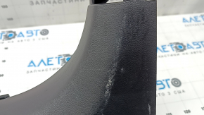 Hyundai Tucson 2022-2026 black lower right front pillar trim, scratches