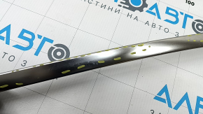Upper front right door molding for Hyundai Tucson 22-26, matte chrome, scratches