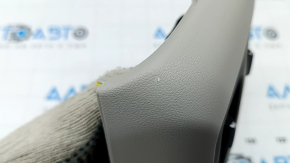 Rear center console trim with air vent deflector Hyundai Tucson 22-26 gray, type 2, scratches