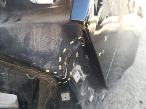 Lincoln MKZ 13-20 rear right quarter panel, black, dents, bumps