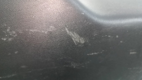 Hyundai Tucson 2022-2026 black lower tailgate trim with handle, scratches, worn