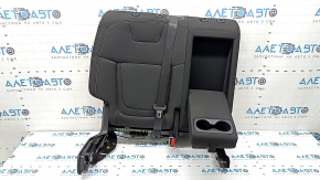 Rear seat backrest, 2nd row, right, Hyundai Tucson 22-26, black fabric