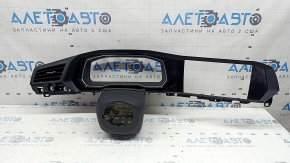 VW Jetta 19-22 instrument panel trim, gloss black, with deflector, scratches