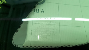 Rear right blind glass window Lexus CT200h 11-17