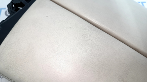 Armrest BMW 7 G11 G12 16-22 gray leather, dry-cleanable, pokes