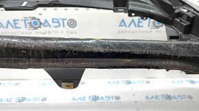 Lexus CT200h 14-17 bare front bumper without parking sensors and headlight washers, black