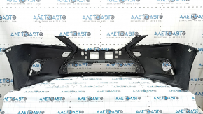 Lexus CT200h 14-17 bare front bumper without parking sensors and headlight washers, black