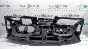 VW Jetta 19-26 black, scratched dashboard with airbag