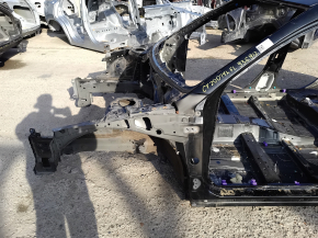 Front left quarter panel for Lexus CT200h 11-17 on the body, black