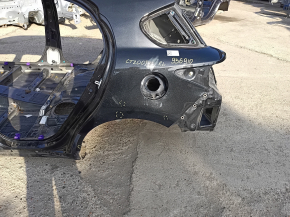 Quarter wing rear left Lexus CT200h 11-17 on the body, black