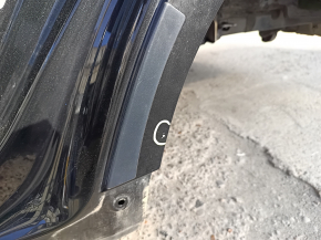 Quarter wing rear left Lexus CT200h 11-17 on the body, black