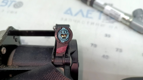 Driver's seat belt with tensioner and squib VW Jetta 19-26 black, shot