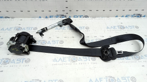 Passenger seat belt with tensioner and squib for VW Jetta 19-26, black, broken