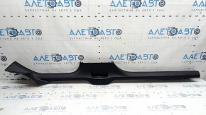 Left door sill plate for VW Jetta 19-26, black, scratches