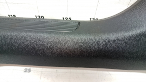 Left door sill plate for VW Jetta 19-26, black, scratches