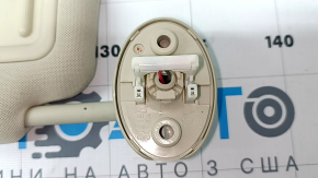 Left visor for Lexus CT200h 17-17 beige, with backlight, without hook, for cleaning