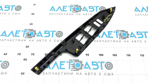 Front left window control trim for Lexus CT200h 14-17 black