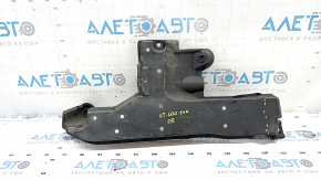 The right rear undercarriage skid plate for a Lexus CT200h 11-17 is dented.