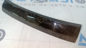 BMW 7 G11 G12 16-19 center console air vent trim, dark wood, scratches