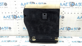 Rear seat backrest, 2nd row, left, Lexus CT200h 14-17, beige and black leather, dry-cleanable