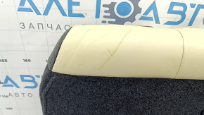 Rear seat backrest, 2nd row, left, Lexus CT200h 14-17, beige and black leather, dry-cleanable