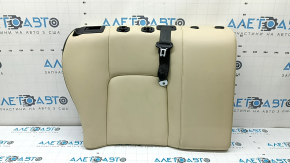 Rear seat backrest, 2nd row, right, Lexus CT200h 14-17, beige leather with black, with black belt, dry-cleanable