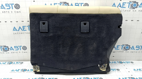 Rear seat backrest, 2nd row, right, Lexus CT200h 14-17, beige leather with black, with black belt, dry-cleanable