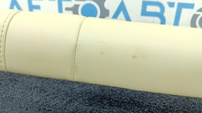 Rear seat backrest, 2nd row, right, Lexus CT200h 14-17, beige leather with black, with black belt, dry-cleanable