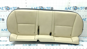 Rear seat cushion, 2nd row, Lexus CT200h 14-17, beige and black leather, dry-cleanable