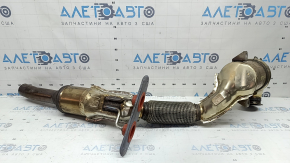 VW Jetta 22-24 1.5T exhaust pipe with catalytic converter and bracket
