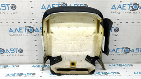 Lexus CT200h 14-17 passenger seat upholstery, beige and black leather, dry-cleanable