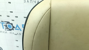 Lexus CT200h 14-17 passenger seat upholstery, beige and black leather, dry-cleanable