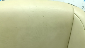 Lexus CT200h 14-17 passenger seat upholstery, beige and black leather, dry-cleanable