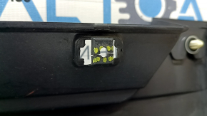 Left Lexus CT200h 16-17 black threshold, crack in mount, scratches