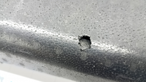 The front bumper absorber of the Lexus CT200h 14-17 is dented.