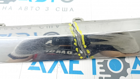 Lexus CT200h 14-17 chrome front bumper lower grille molding, broken, cracked, broken mount, bumps