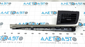 Lexus CT200h 14-17 right front panel air vent, black