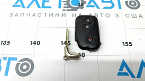Smart key Lexus CT200h 11-17 3 buttons, bump, worn