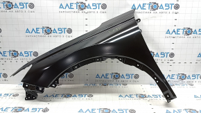 The front left fender of a Honda CRV 23-26 has a bent corner.