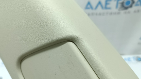 Left upper center pillar trim for Lexus CT200h 14-17, beige, worn, filed