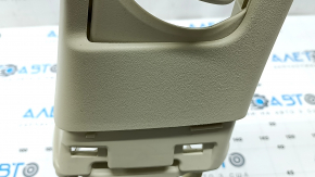 Lexus CT200h 14-17 center pillar trim, upper belt, right, beige, worn