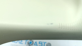 Upper left rear pillar trim for Lexus CT200h 14-17, beige, plastic has turned white, needs cleaning