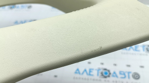Upper left rear pillar trim for Lexus CT200h 14-17, beige, plastic has turned white, needs cleaning