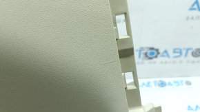Upper left rear pillar trim for Lexus CT200h 14-17, beige, plastic has turned white, needs cleaning
