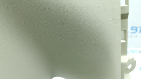 Upper left rear pillar trim for Lexus CT200h 14-17, beige, plastic has turned white, needs cleaning